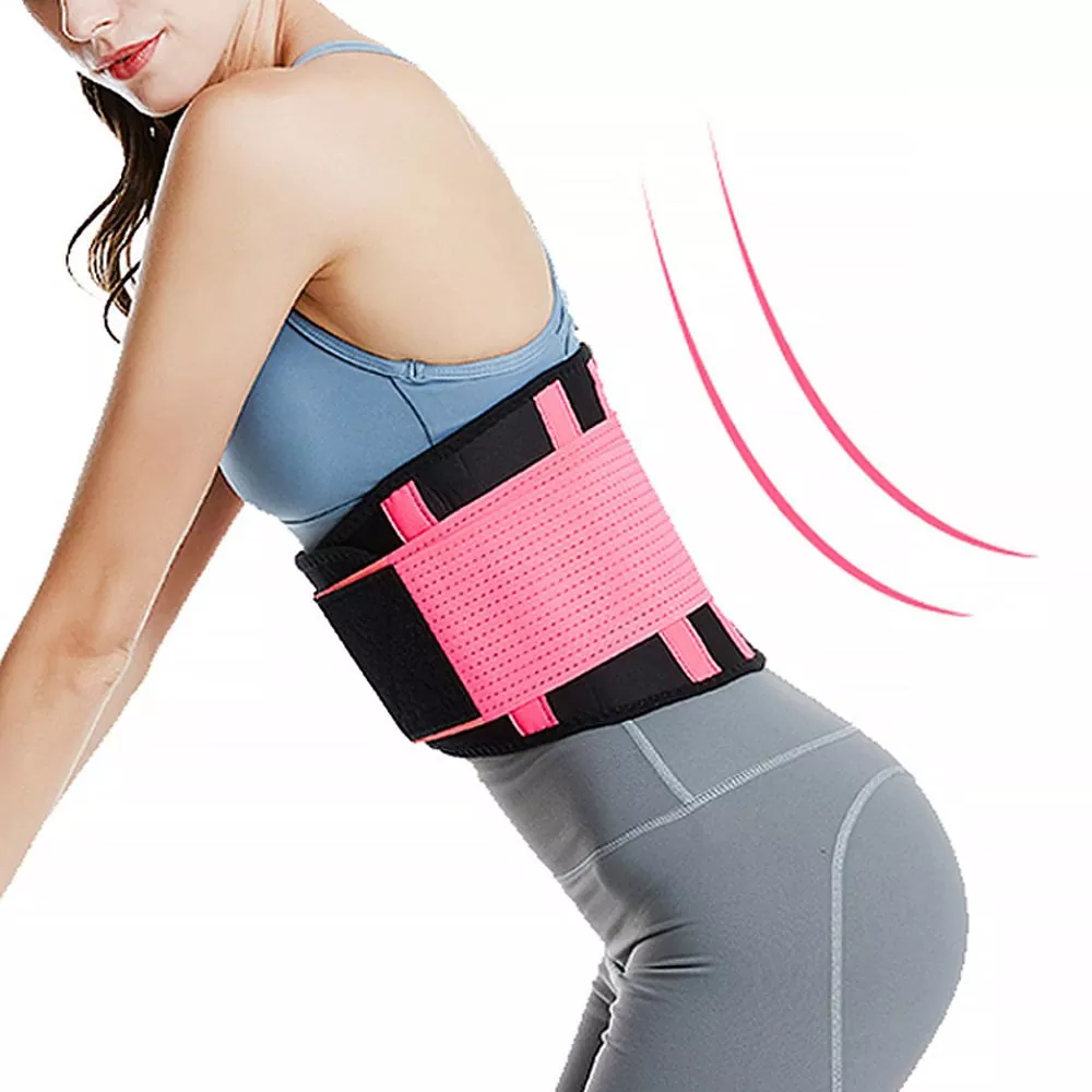 Adestrador muscular de soporte de cintura recargable